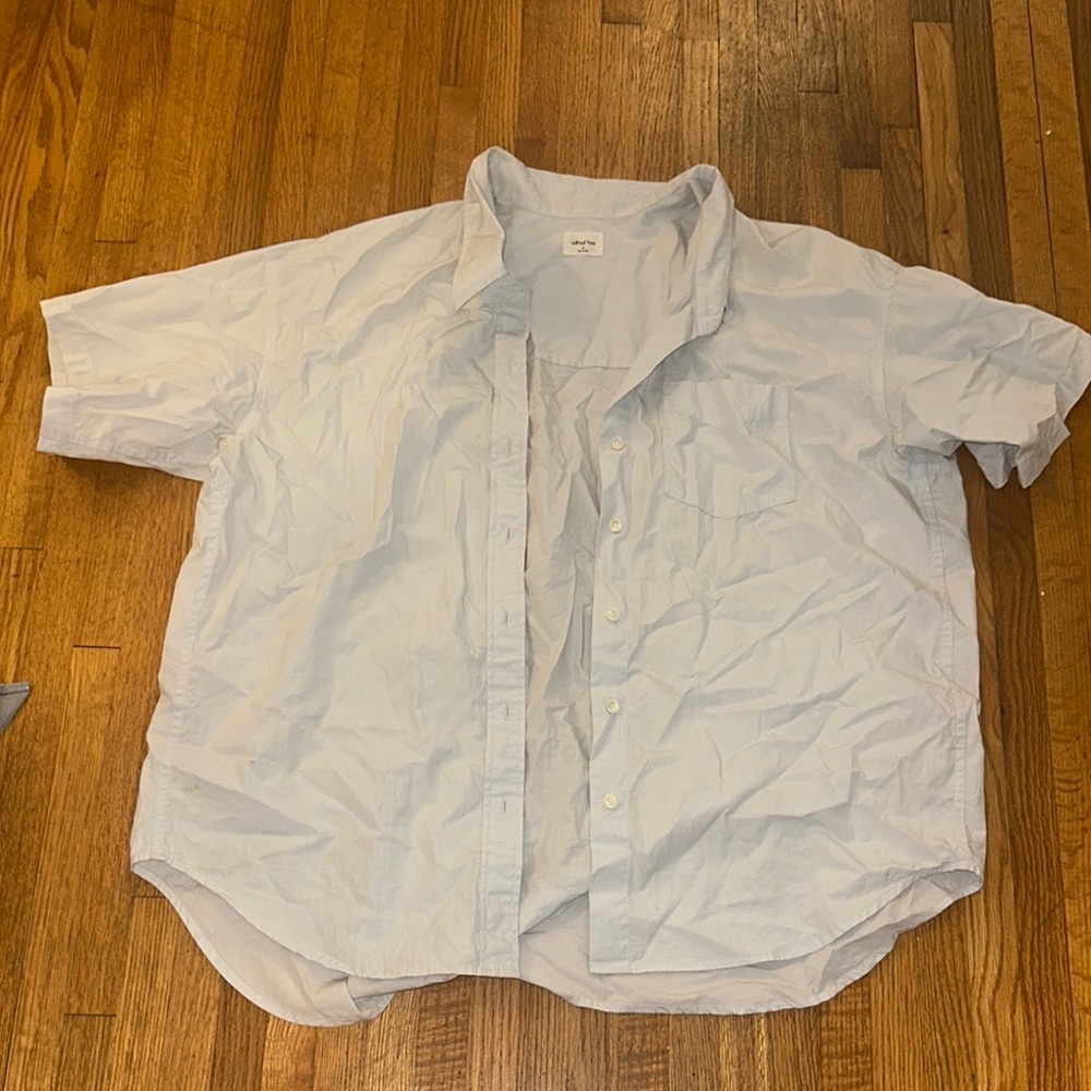 Wilfred Sky Blue Button-Down Shirt